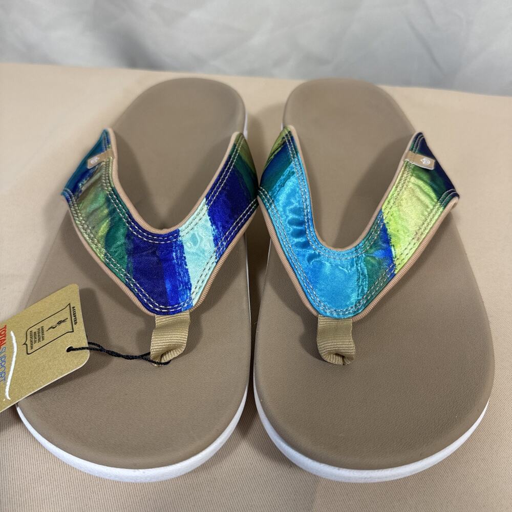 Spenco Total Support Women's Orthotic-grade Sandals Arch Cushioned 12 wide